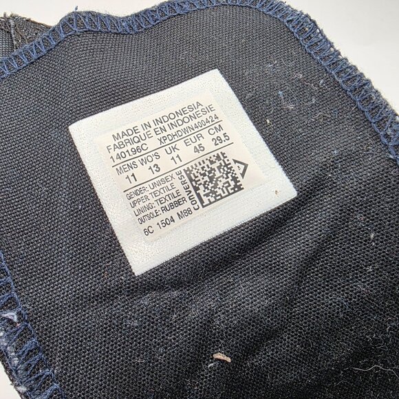 Converse Double Zip Mens Size 11 Blue Sneaker Shoes Athletic Casual Outdoors - Picture 7 of 13